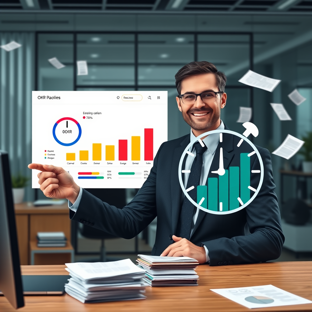 Featured Image for Streamlining Okr Progress that Slash Admin Time by 30%