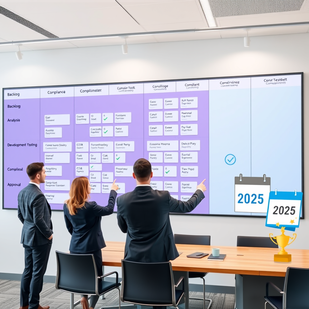 Featured Image for Scaling Kanban Board for 2025 Compliance Wins