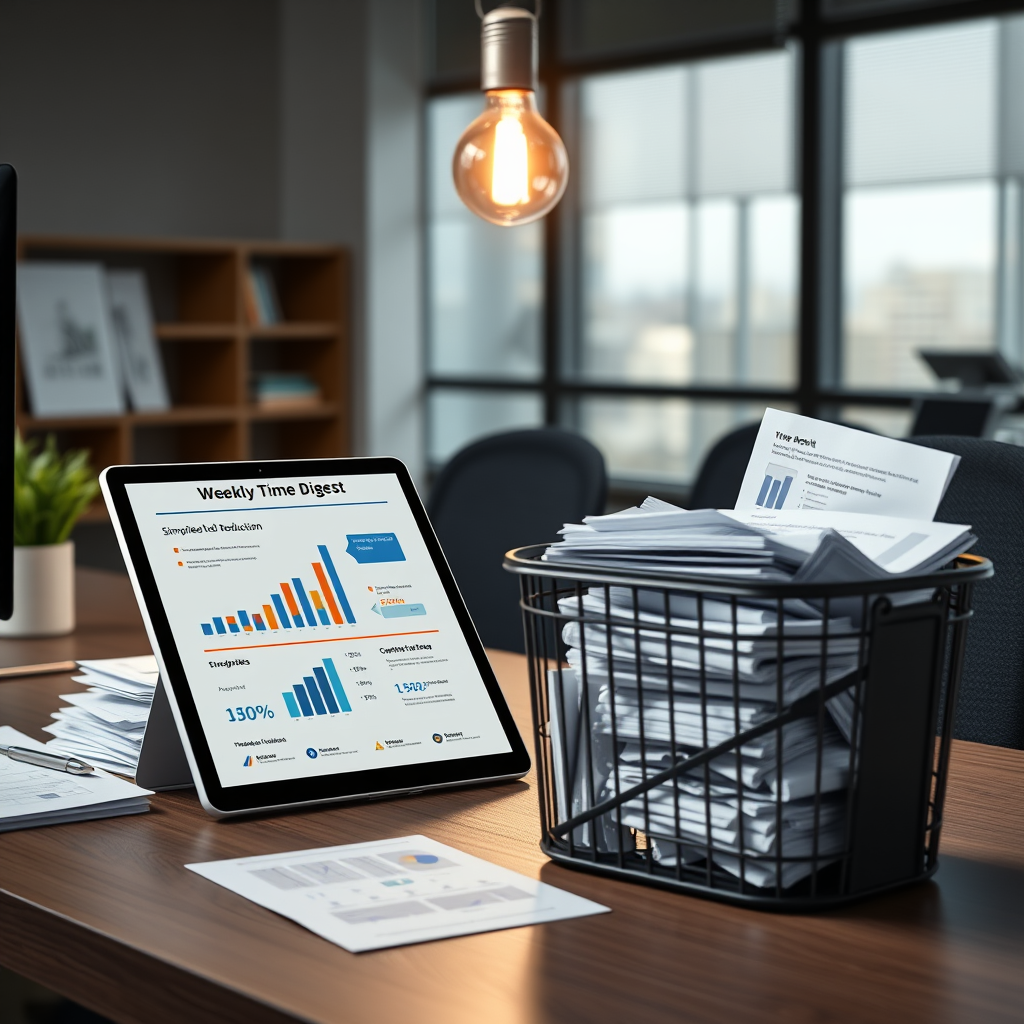 Featured Image for Demystifying Weekly Time Digest that Slash Admin Time by 30%