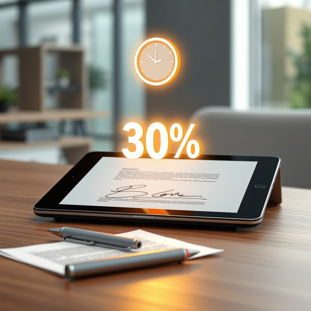 Featured Image for Reinventing E Signature that Slash Admin Time by 30%