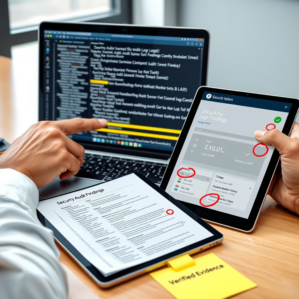 Step 7: Document findings with timestamps and evidence