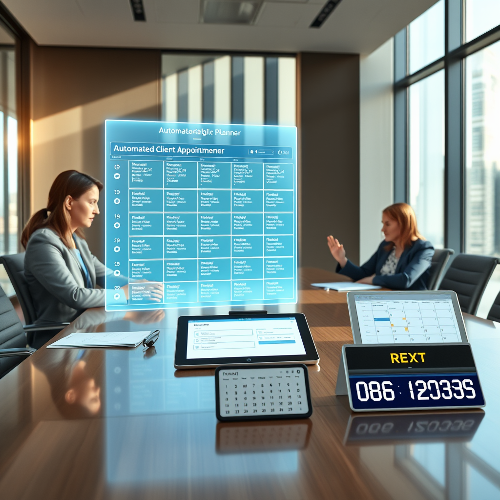 Client intake automation and appointment management