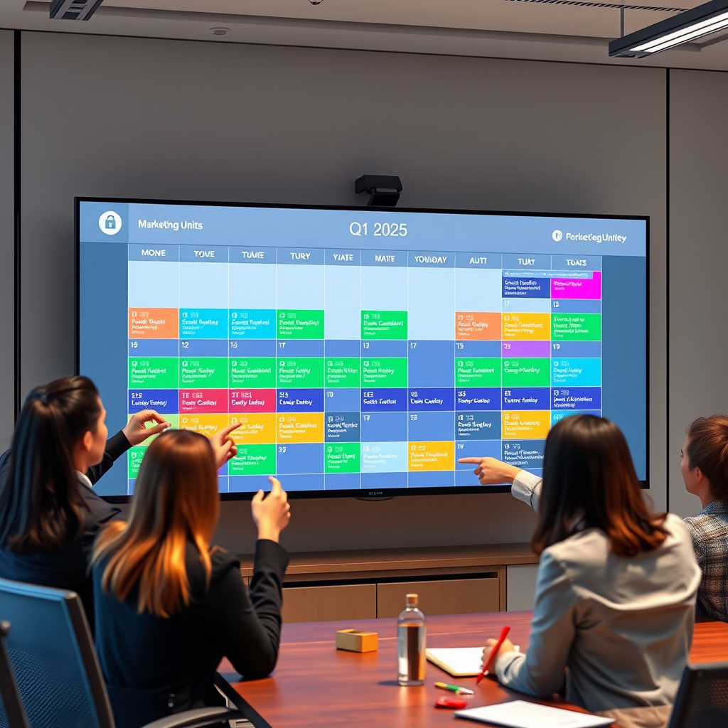 Permission Controls and Team Collaboration for Marketing Units
