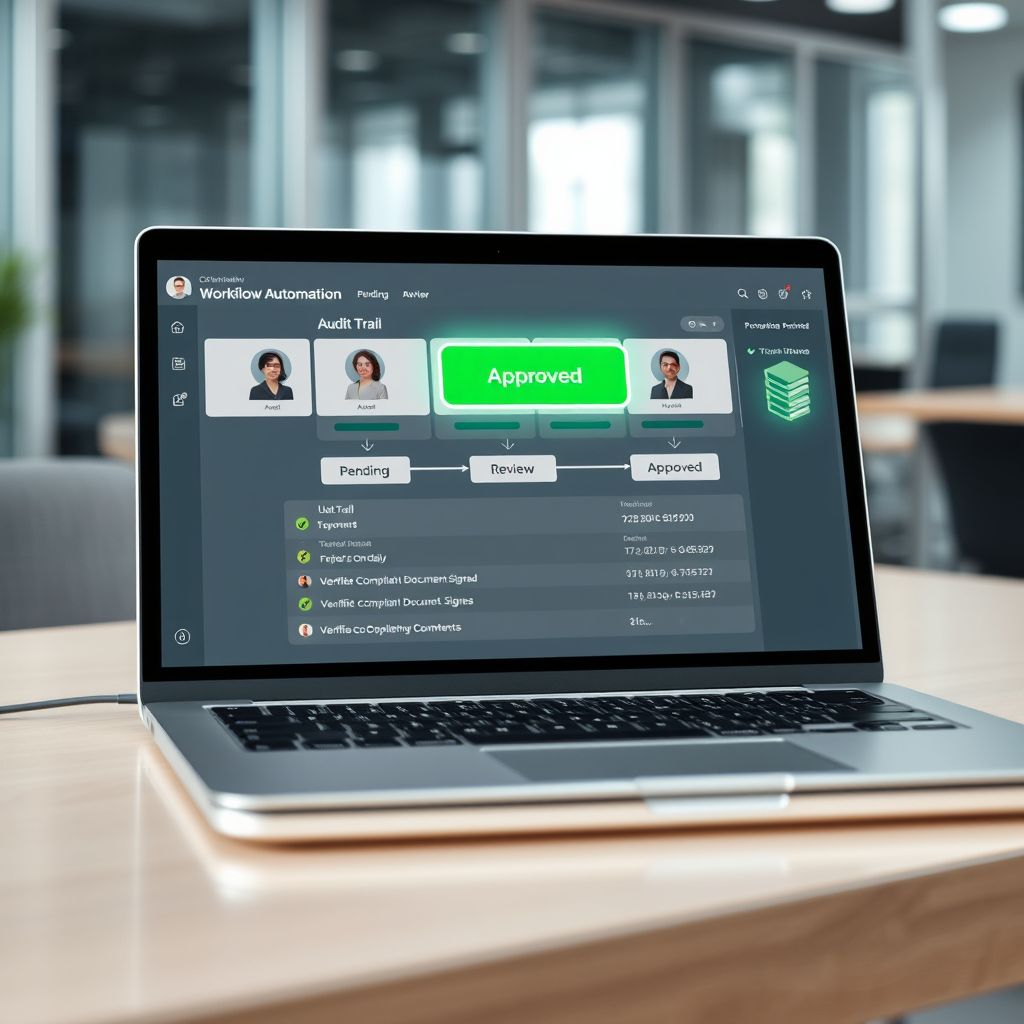 Integration with document control and version history