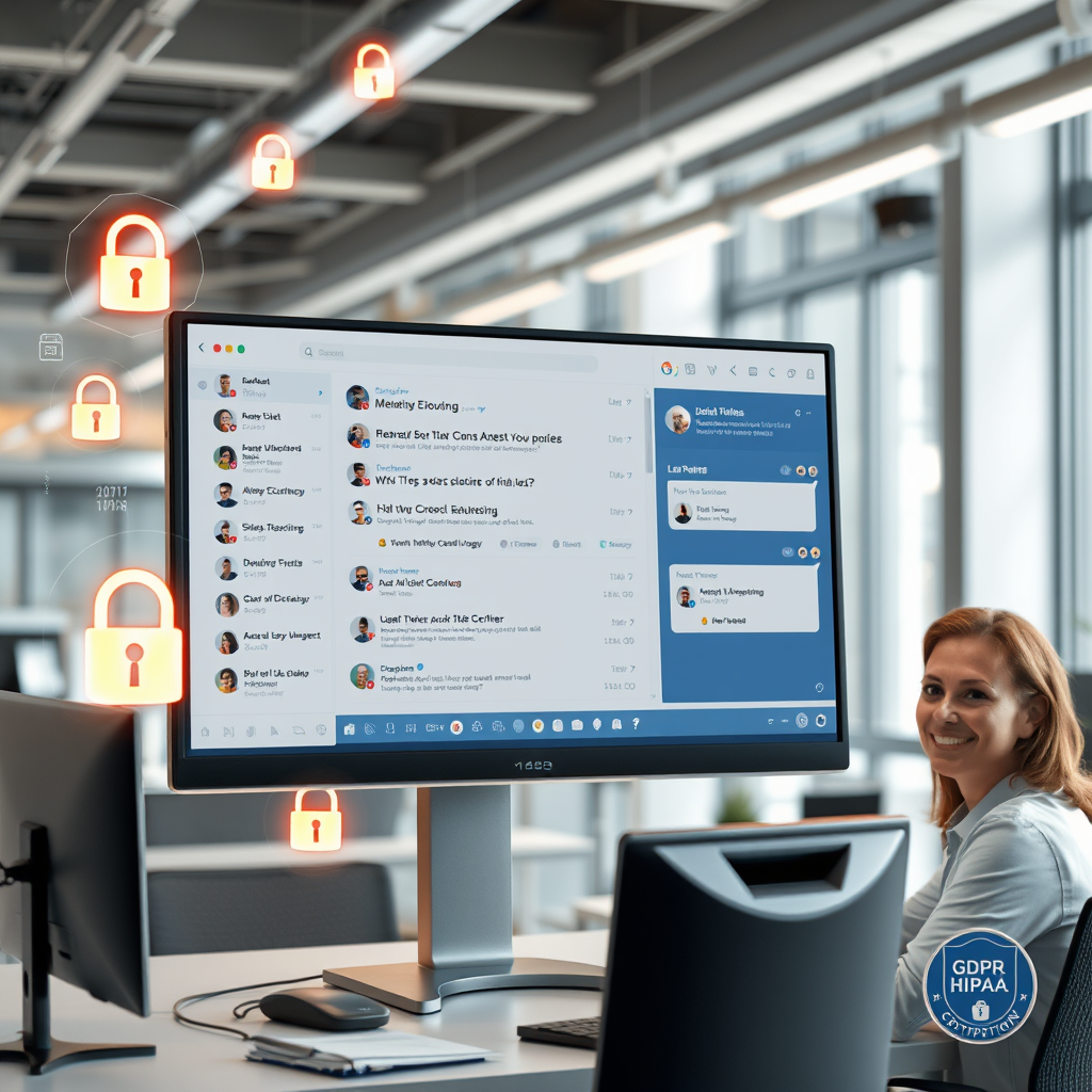 Patient Data Protection Under HIPAA in Chat