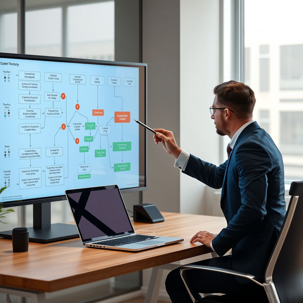 Visual Workflow Design Techniques for Complex Scenarios
